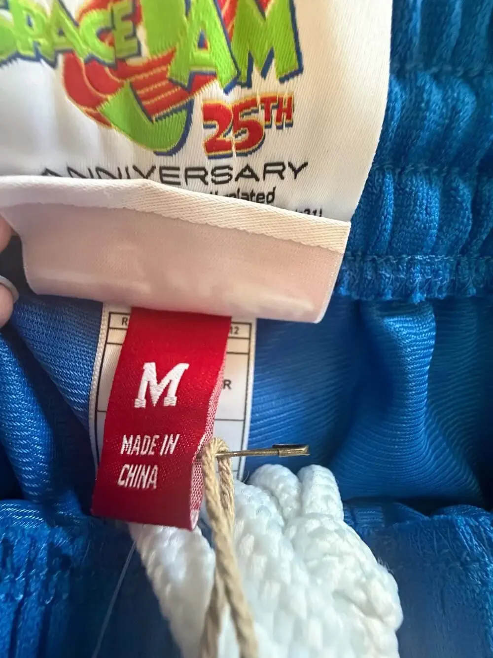 Mitchell & Ness Space Jam 25th Anniversary Tune Squad Mesh Basketball Shorts